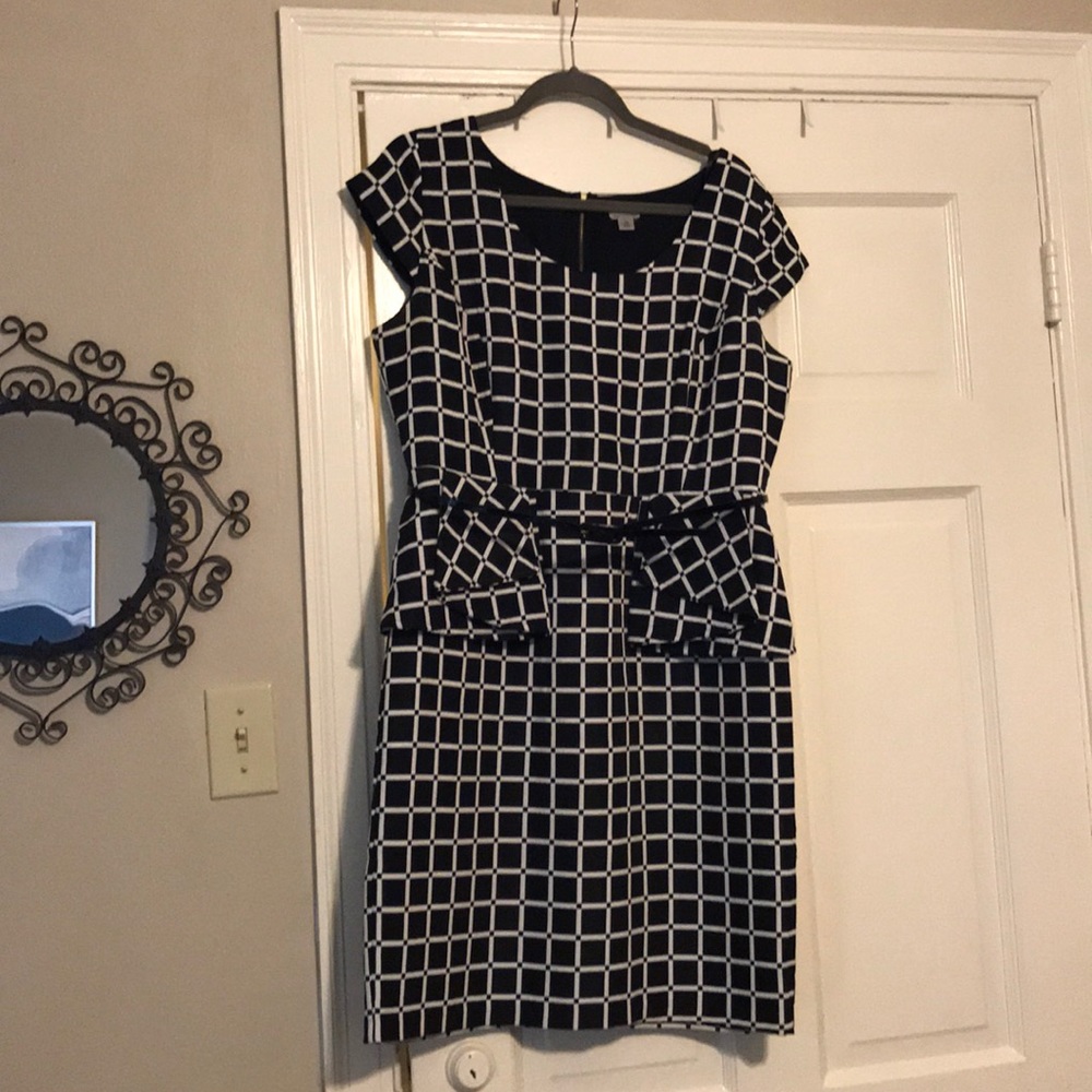 Black and White Dress